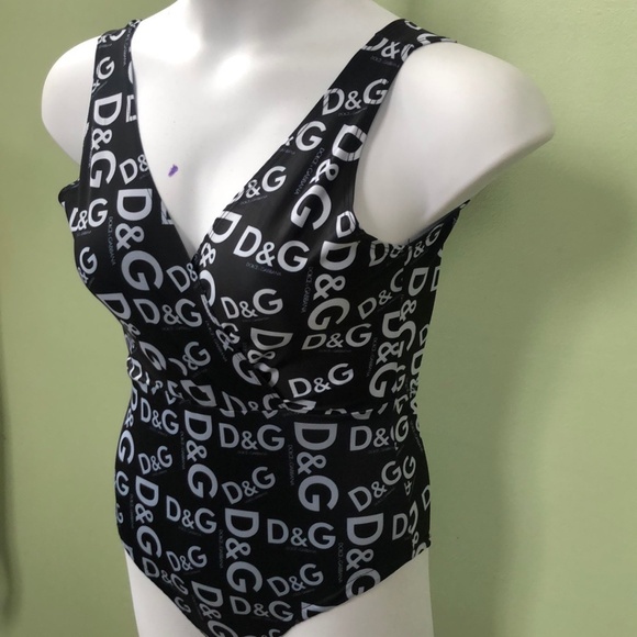 Dolce and Gabbana One Piece Swimsuit Size 3 - Picture 3 of 6